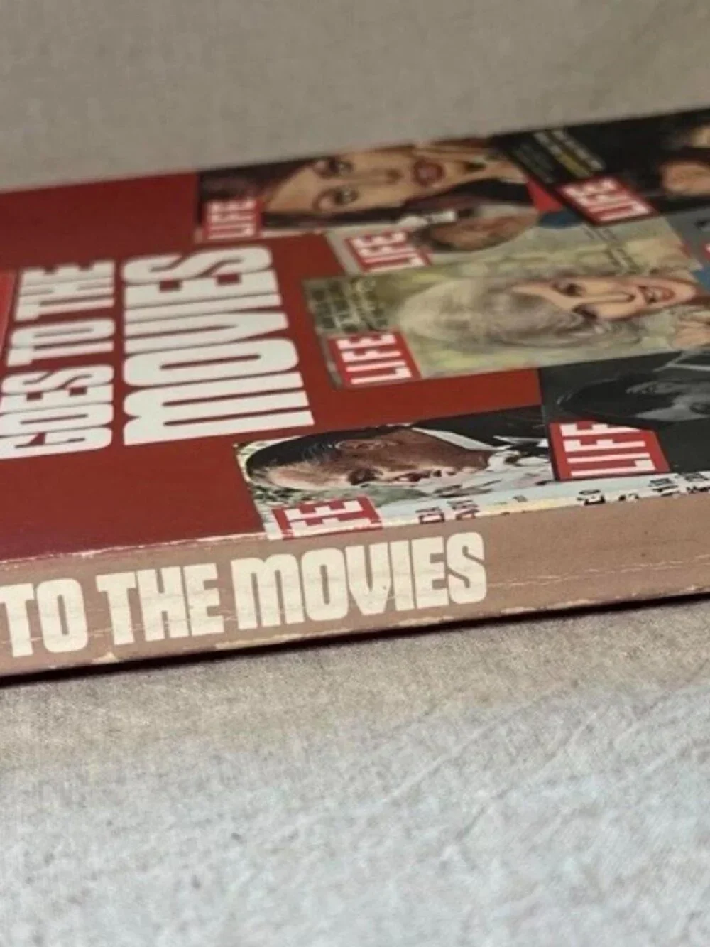 Vintage Cinema Magazine Coffee Table Book Life Goes to the Movies 1977 Retro